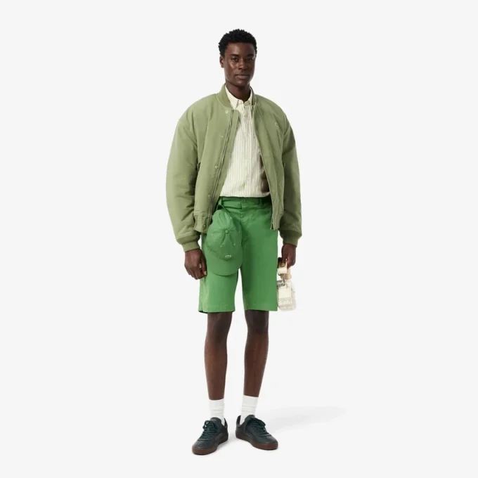 Men’s Regular Fit Short Sleeve Linen Shirt