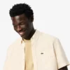 Men’s Regular Fit Short Sleeve Linen Shirt