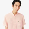 Men’s Regular Fit Short Sleeve Linen Shirt