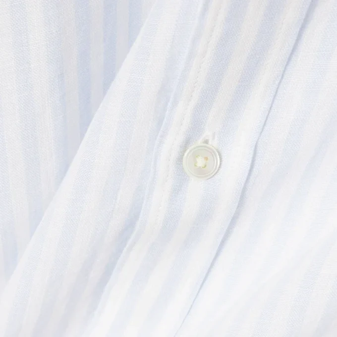 Men’s Regular Fit Short Sleeve Linen Shirt