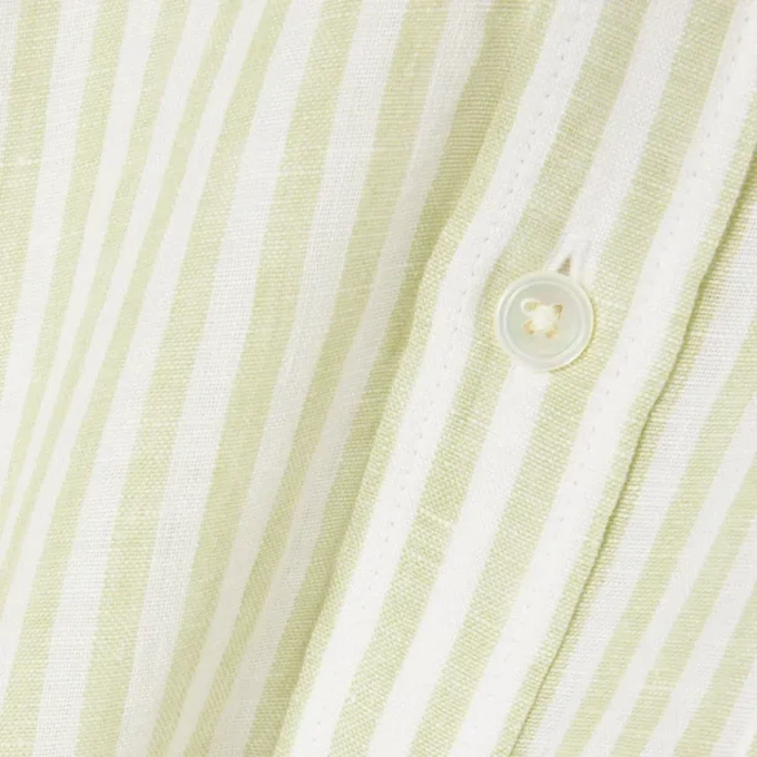 Men’s Regular Fit Short Sleeve Linen Shirt