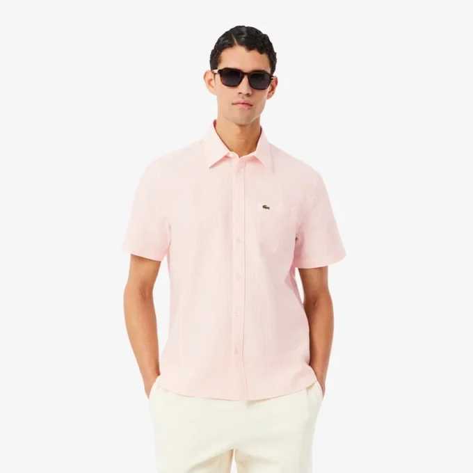 Men’s Regular Fit Short Sleeve Oxford Shirt