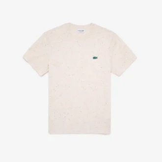 Men’s Regular Fit Speckled Print Cotton Jersey T-Shirt
