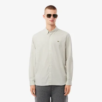 Men’s Regular Fit Striped Button Down Shirt