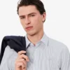 Men’s Regular Fit Striped Button Down Shirt