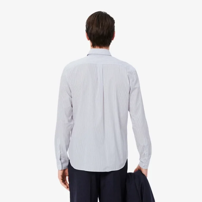 Men’s Regular Fit Striped Button Down Shirt