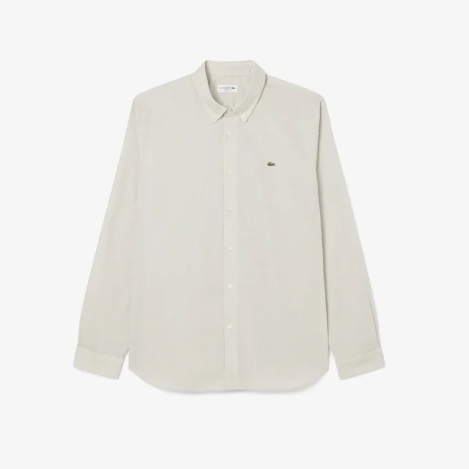 Men’s Regular Fit Striped Button Down Shirt