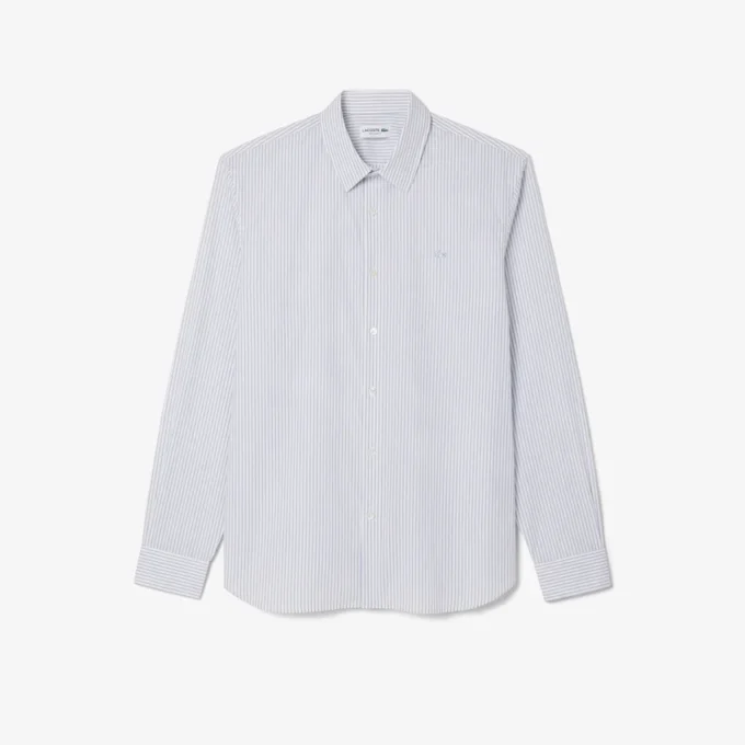 Men’s Regular Fit Striped Button Down Shirt