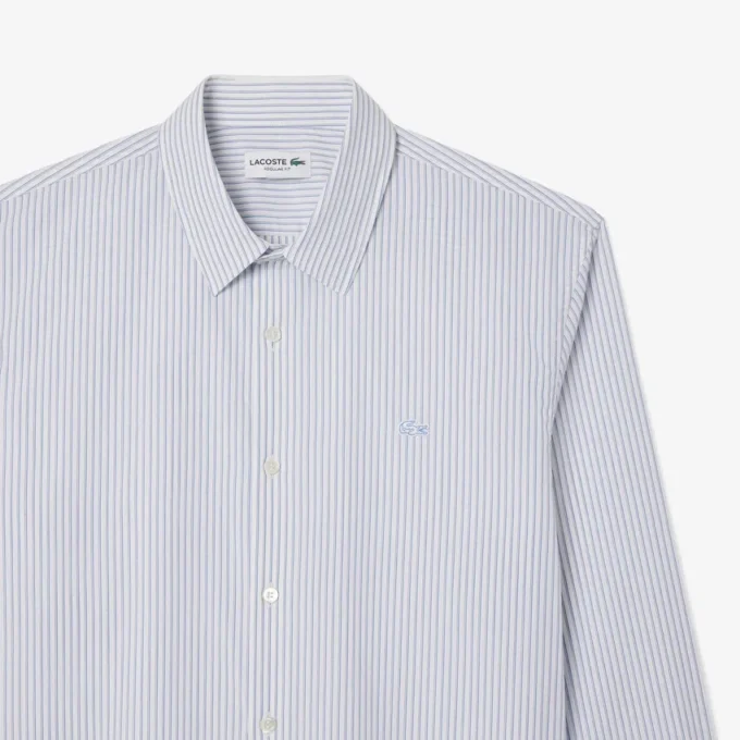Men’s Regular Fit Striped Button Down Shirt
