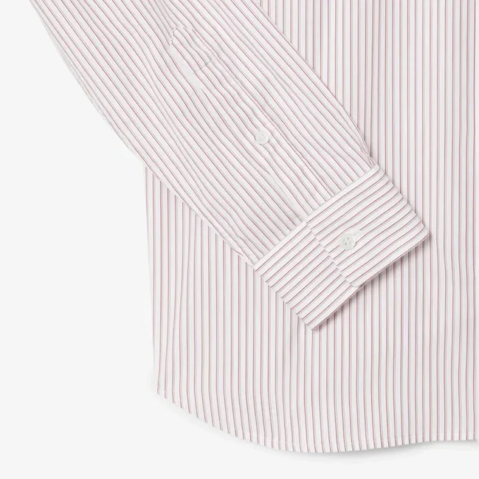 Men’s Regular Fit Striped Button Down Shirt