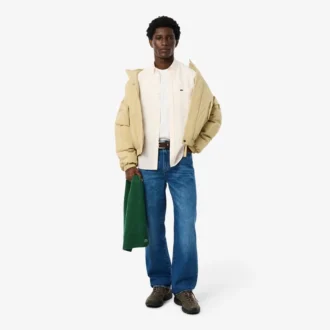 Men’s Regular Fit Striped Linen Shirt