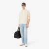 Men’s Regular Fit Striped Linen Shirt