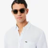 Men’s Regular Fit Striped Linen Shirt