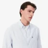 Men’s Regular Fit Striped Linen Shirt