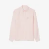 Men’s Regular Fit Striped Linen Shirt