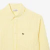 Men’s Regular Fit Striped Linen Shirt