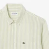 Men’s Regular Fit Striped Linen Shirt