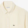 Men’s Regular Fit Striped Linen Shirt