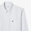 Men’s Regular Fit Striped Linen Shirt