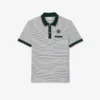 Men’s Regular Fit Striped Mini Piqua Polo