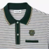 Men’s Regular Fit Striped Mini Piqua Polo