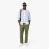 Men’s Regular Fit Striped Oxford Shirt