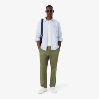 Men’s Regular Fit Striped Oxford Shirt