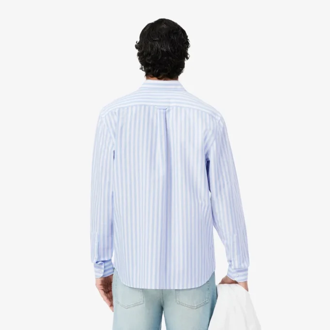 Men’s Regular Fit Striped Oxford Shirt