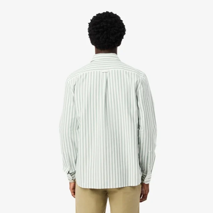 Men’s Regular Fit Striped Oxford Shirt