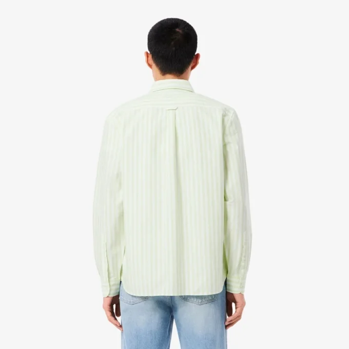 Men’s Regular Fit Striped Oxford Shirt