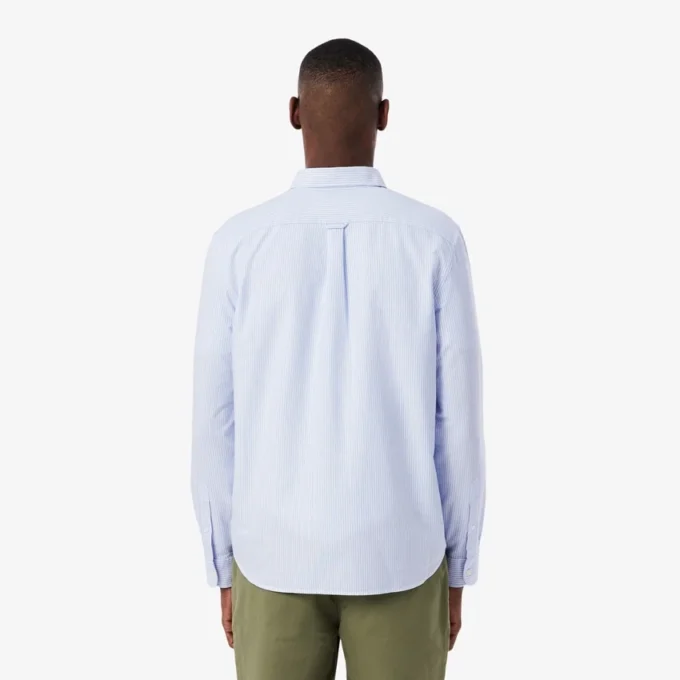 Men’s Regular Fit Striped Oxford Shirt