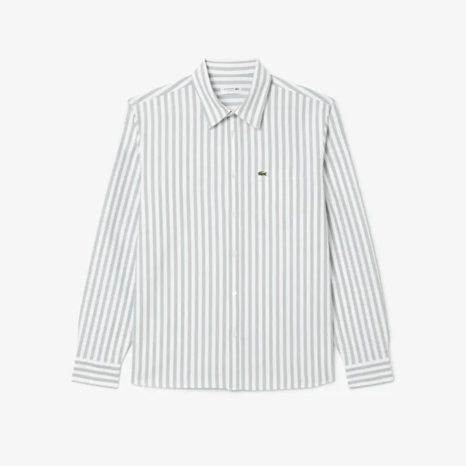 Men’s Regular Fit Striped Oxford Shirt