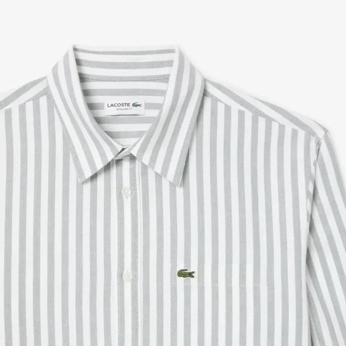 Men’s Regular Fit Striped Oxford Shirt