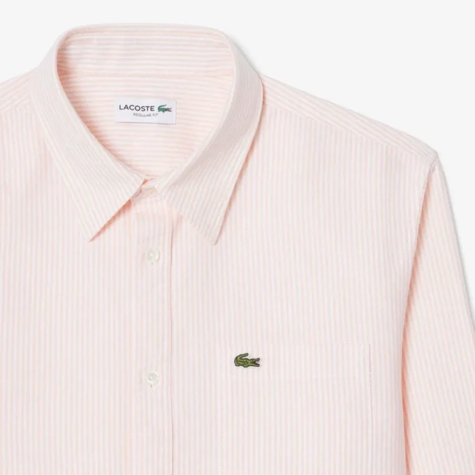 Men’s Regular Fit Striped Oxford Shirt
