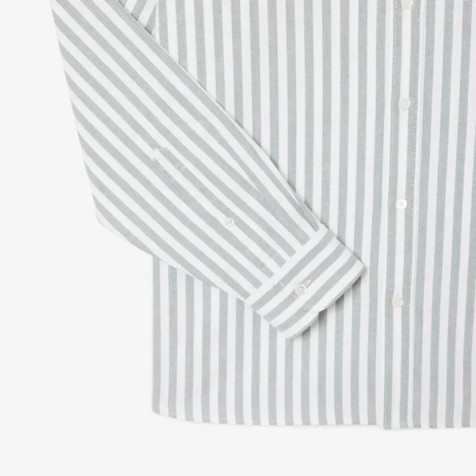 Men’s Regular Fit Striped Oxford Shirt