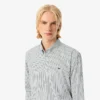 Men’s Regular Fit Striped Pinpoint Shirt