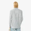 Men’s Regular Fit Striped Pinpoint Shirt
