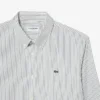 Men’s Regular Fit Striped Pinpoint Shirt