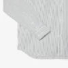 Men’s Regular Fit Striped Pinpoint Shirt