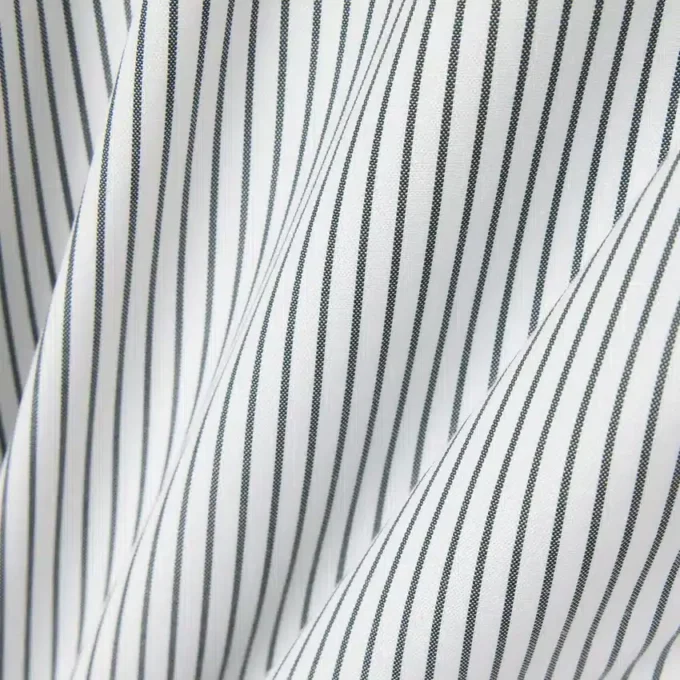 Men’s Regular Fit Striped Pinpoint Shirt