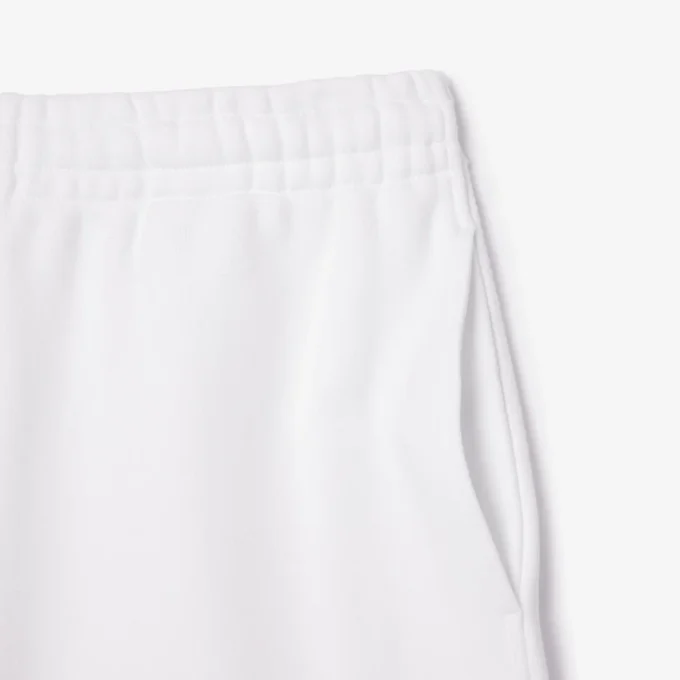 Men’s Regular Fit Text Embroidery Fleece Shorts