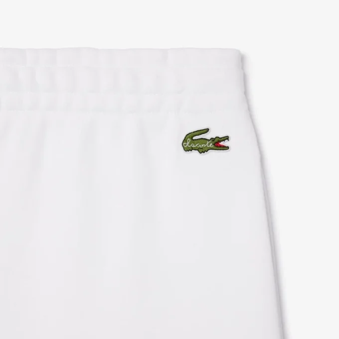 Men’s Regular Fit Text Embroidery Fleece Shorts