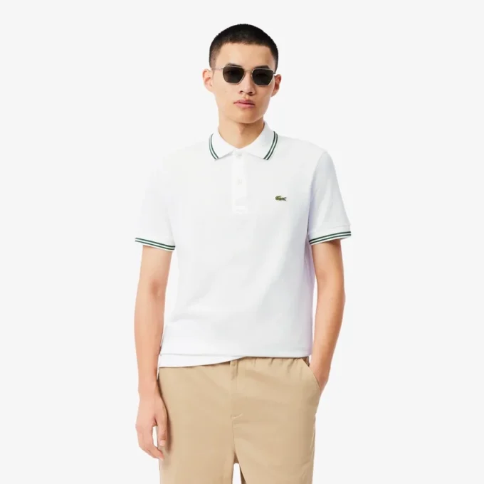 Men’s Regular Fit Trim Accent L.12.12 Polo