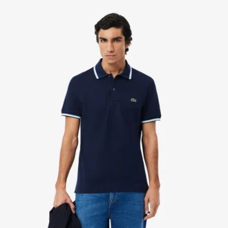 Men’s Regular Fit Trim Accent L.12.12 Polo