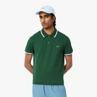 Men’s Regular Fit Trim Accent L.12.12 Polo
