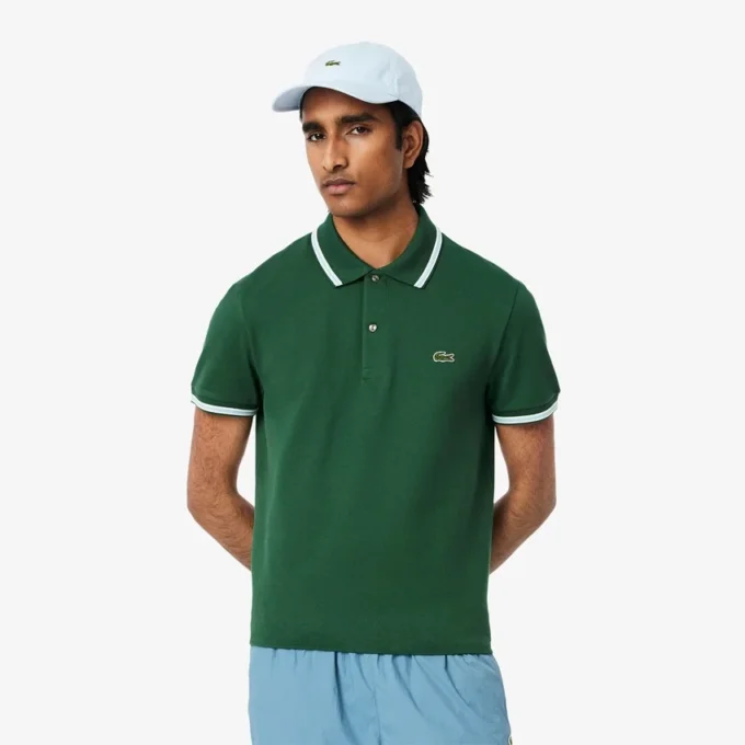 Men’s Regular Fit Trim Accent L.12.12 Polo