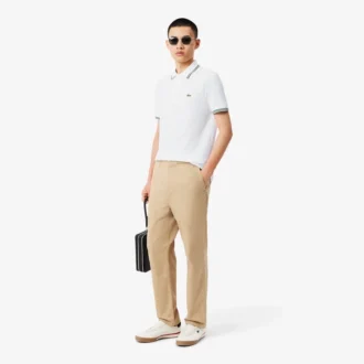 Men’s Regular Fit Trim Accent L.12.12 Polo