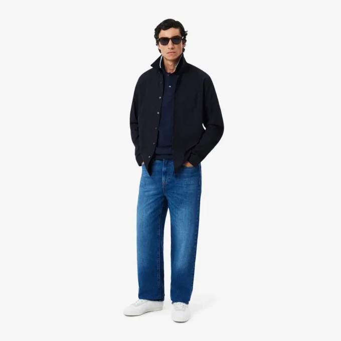 Men’s Regular Fit Trim Accent L.12.12 Polo