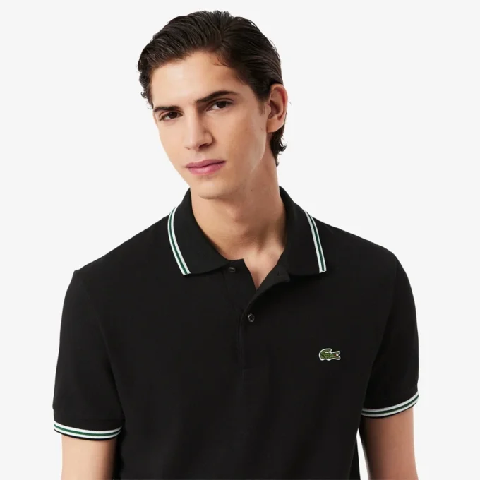 Men’s Regular Fit Trim Accent L.12.12 Polo