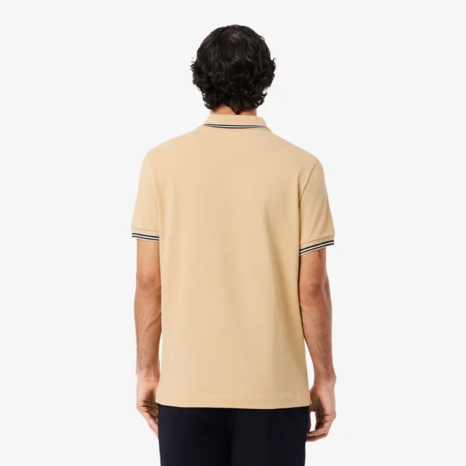 Men’s Regular Fit Trim Accent L.12.12 Polo